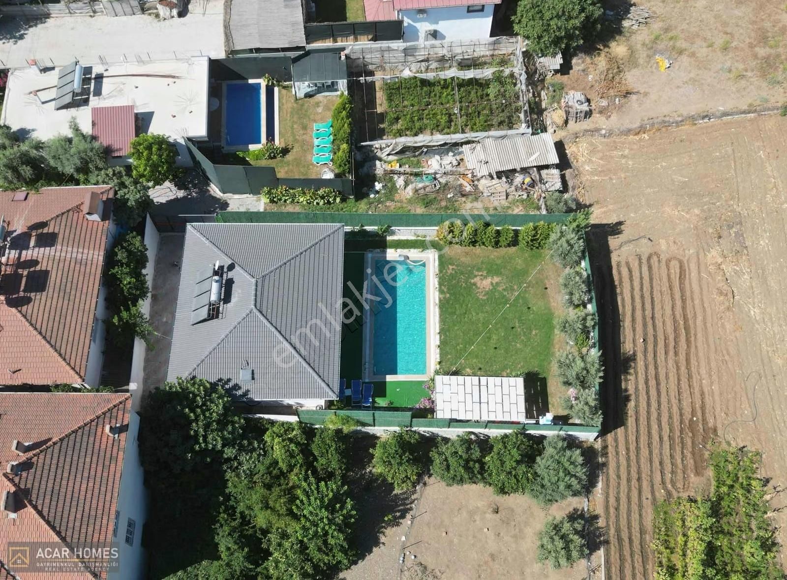 Letoon Hastanesi Yakında 500 M2 Arazi İçinde 2+1 Havuzlu Villa - Görsel 20