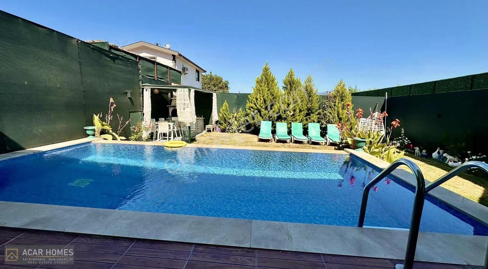 Letoon Hastanesi Yakında 500 M2 Arazi İçinde 2+1 Havuzlu Villa - Görsel 15