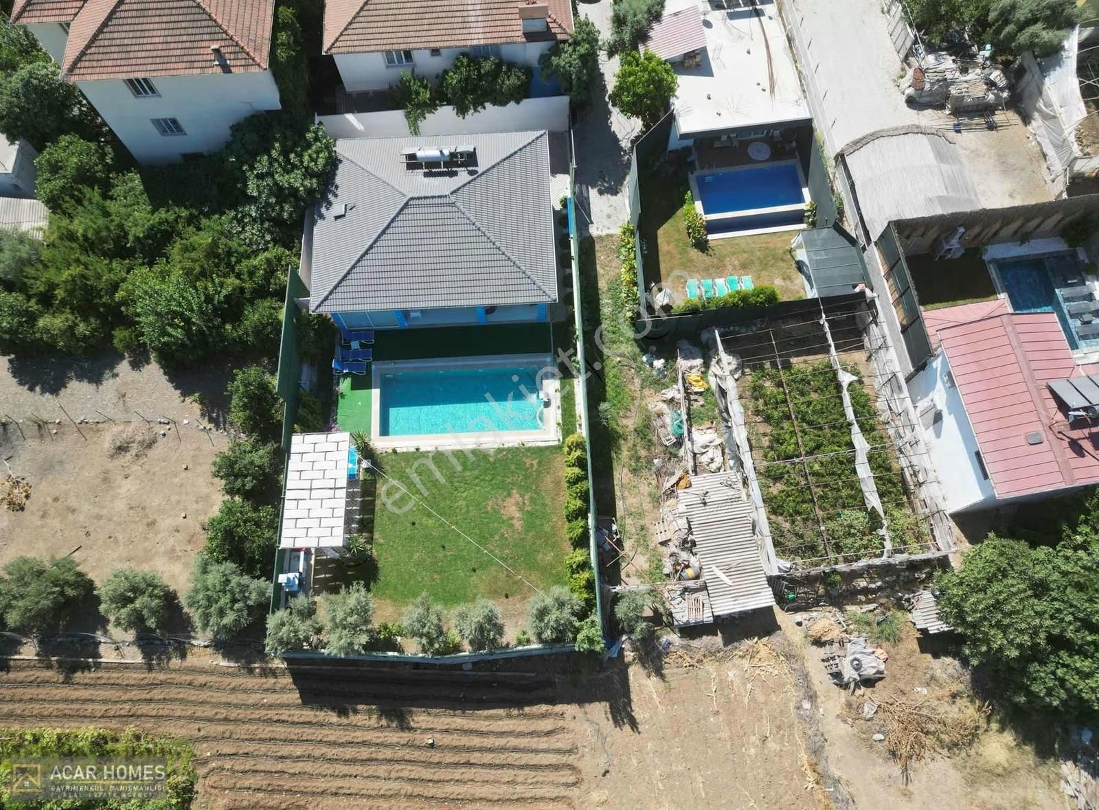 Letoon Hastanesi Yakında 500 M2 Arazi İçinde 2+1 Havuzlu Villa - Görsel 9