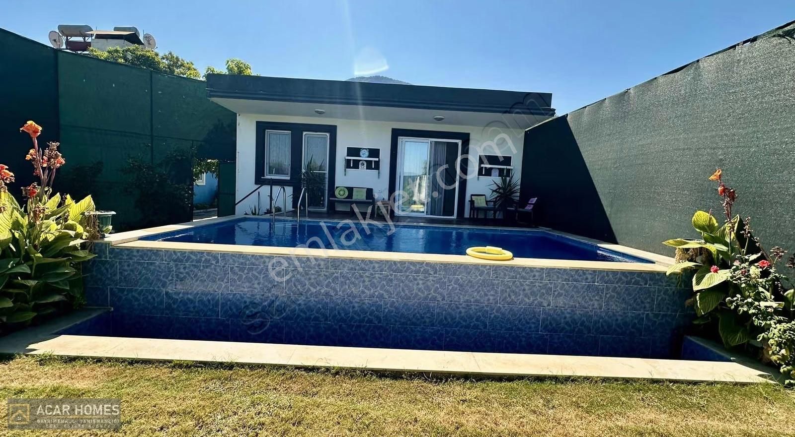 Letoon Hastanesi Yakında 500 M2 Arazi İçinde 2+1 Havuzlu Villa - Görsel 11