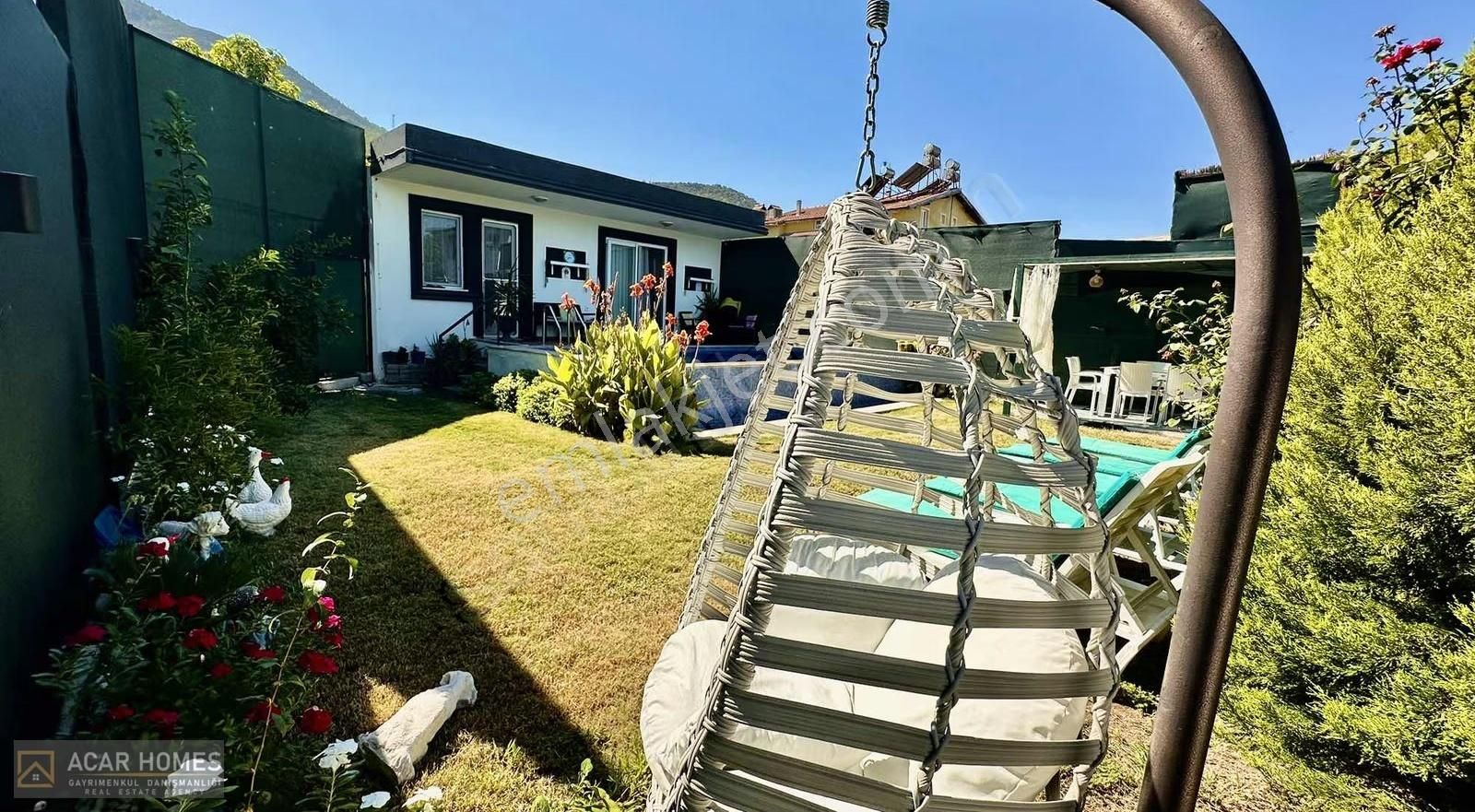 Letoon Hastanesi Yakında 500 M2 Arazi İçinde 2+1 Havuzlu Villa - Görsel 22