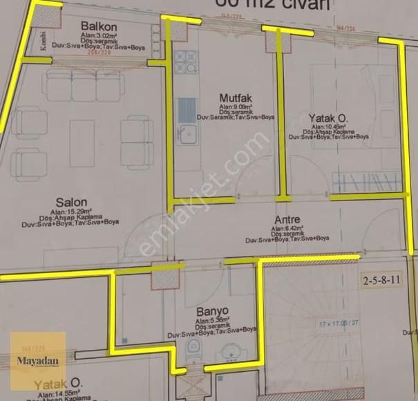 Maya Gyo'dan Kira Getirisi Yüksek | Yeni Projede 1+1 Daire - Görsel 5