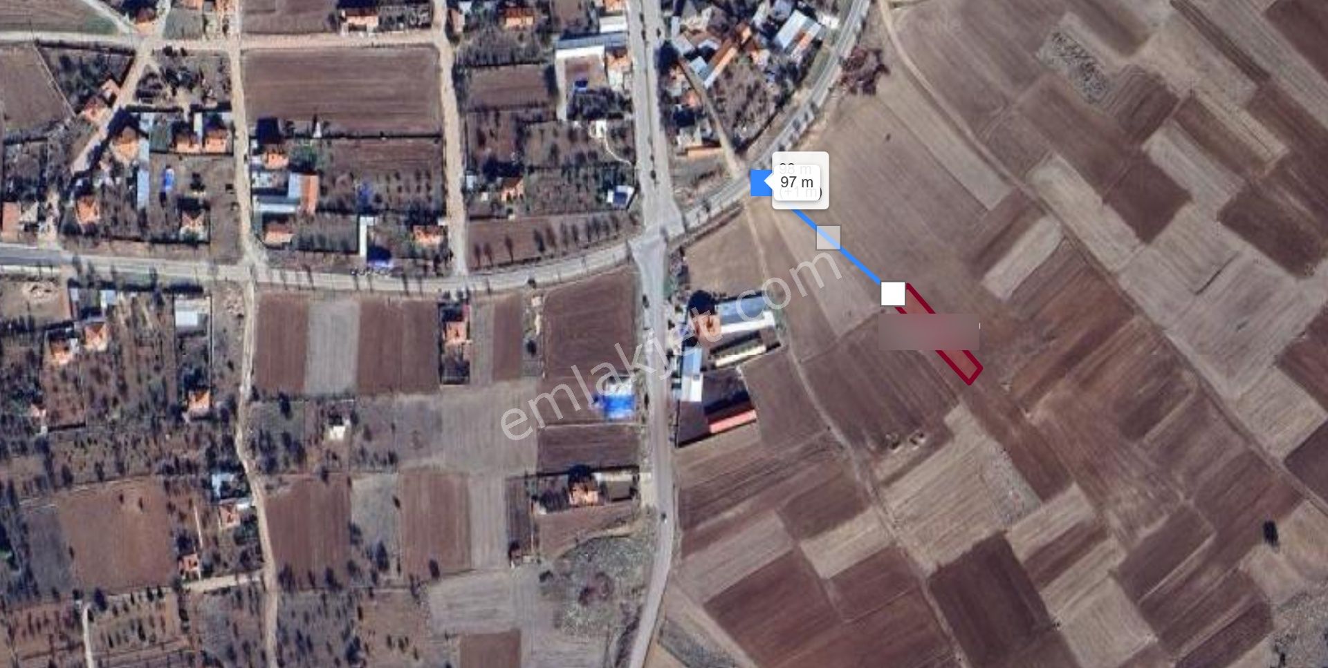 Akören Hacılar Merkez Dibi 750 M² Müstakil Tapulu Tarla - Görsel 7
