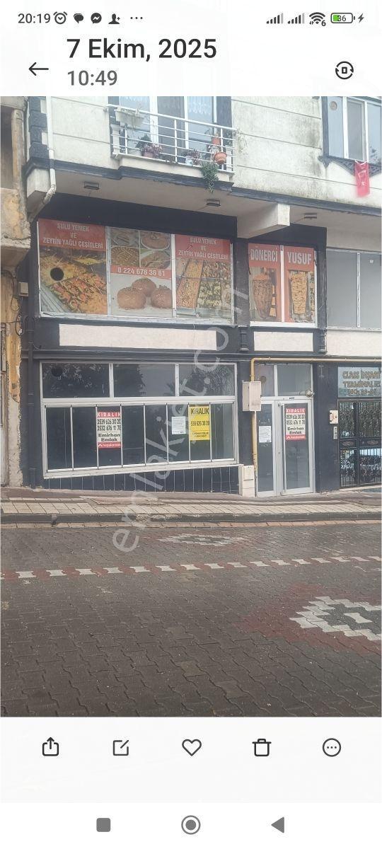 Tabaklar Mah Öğremen Evi Karşısı .204 M2 Kiralık İşyeri Dükkan