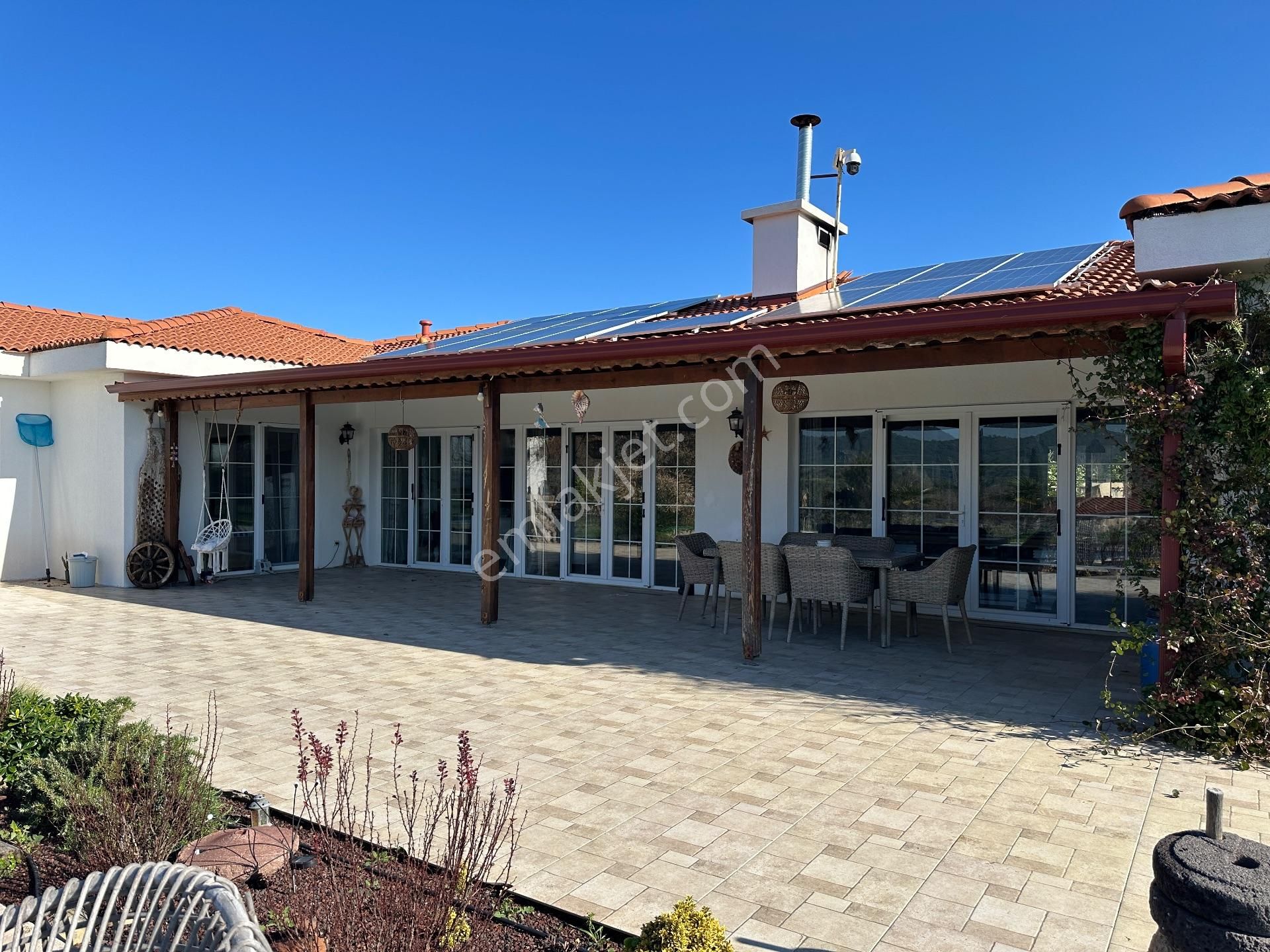 Urla Bademler 5 Dönüm Arsa İçerisinde Satılık 4+2 Müstakil Villa - Görsel 6