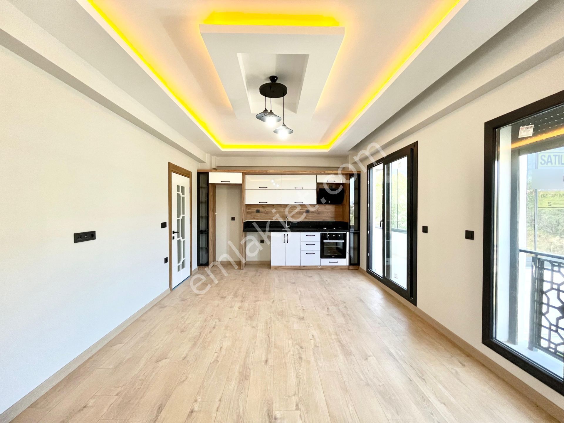 ▓yükselden Güre'de Ultra Lux Yeni Binada Cam Balkonlu 2+1 Daire - Görsel 21