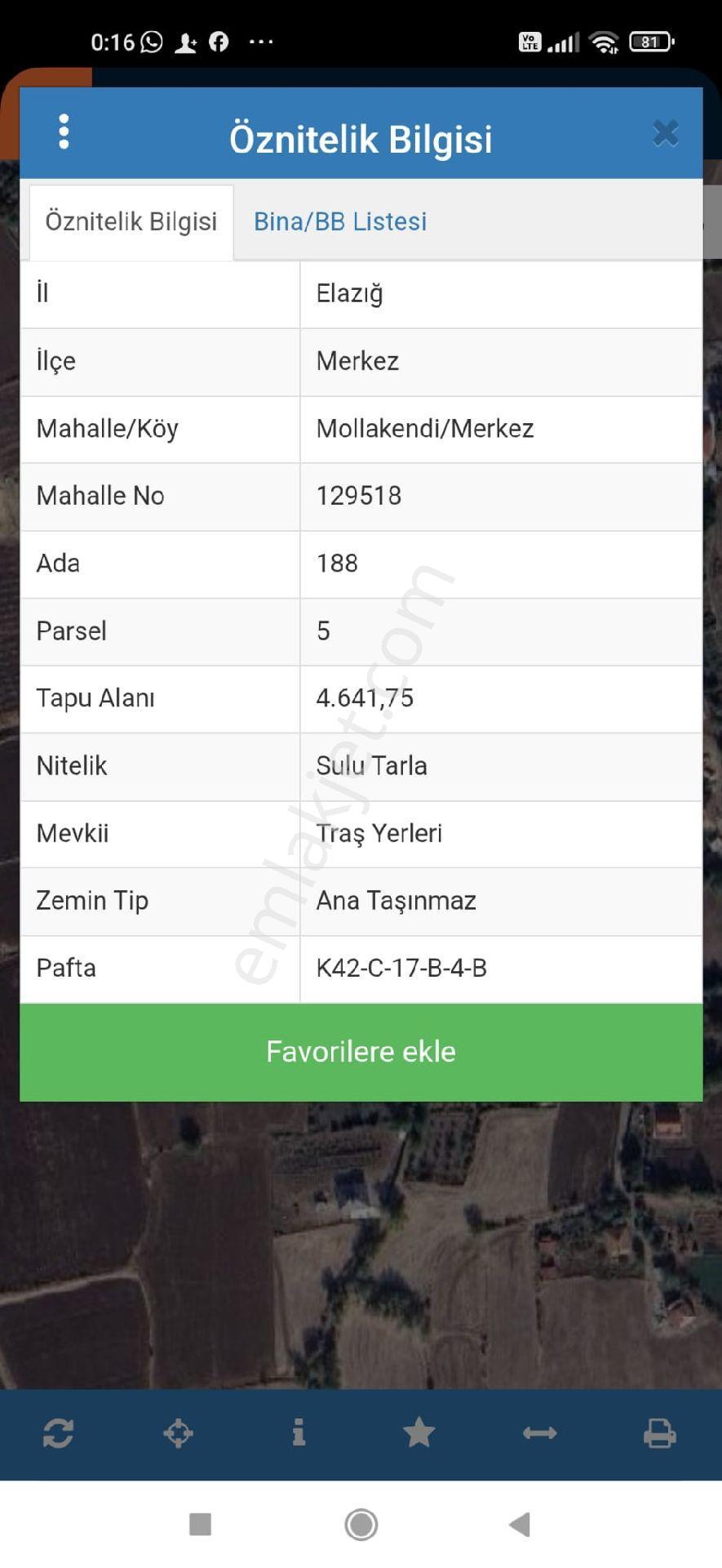 Mollakendi De Yatırımlık Tarla - Görsel 4