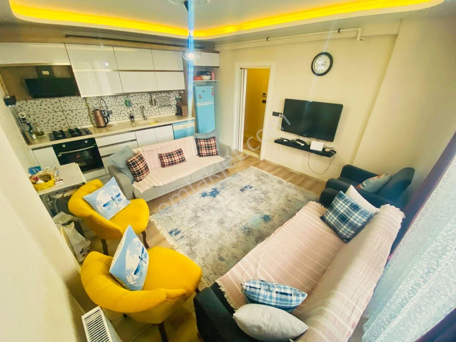 🔴🔴 Aktiften Altınkum'da Şahane Konumda Full Eşyalı Cam Balkonlu Doğalgazlı 1+1 Fırsat Daire - Görsel 2