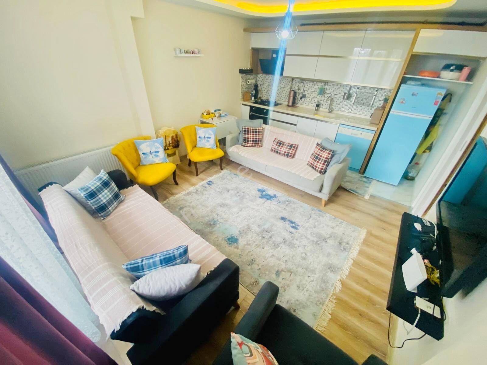 🔴🔴 Aktiften Altınkum'da Şahane Konumda Full Eşyalı Cam Balkonlu Doğalgazlı 1+1 Fırsat Daire - Görsel 6