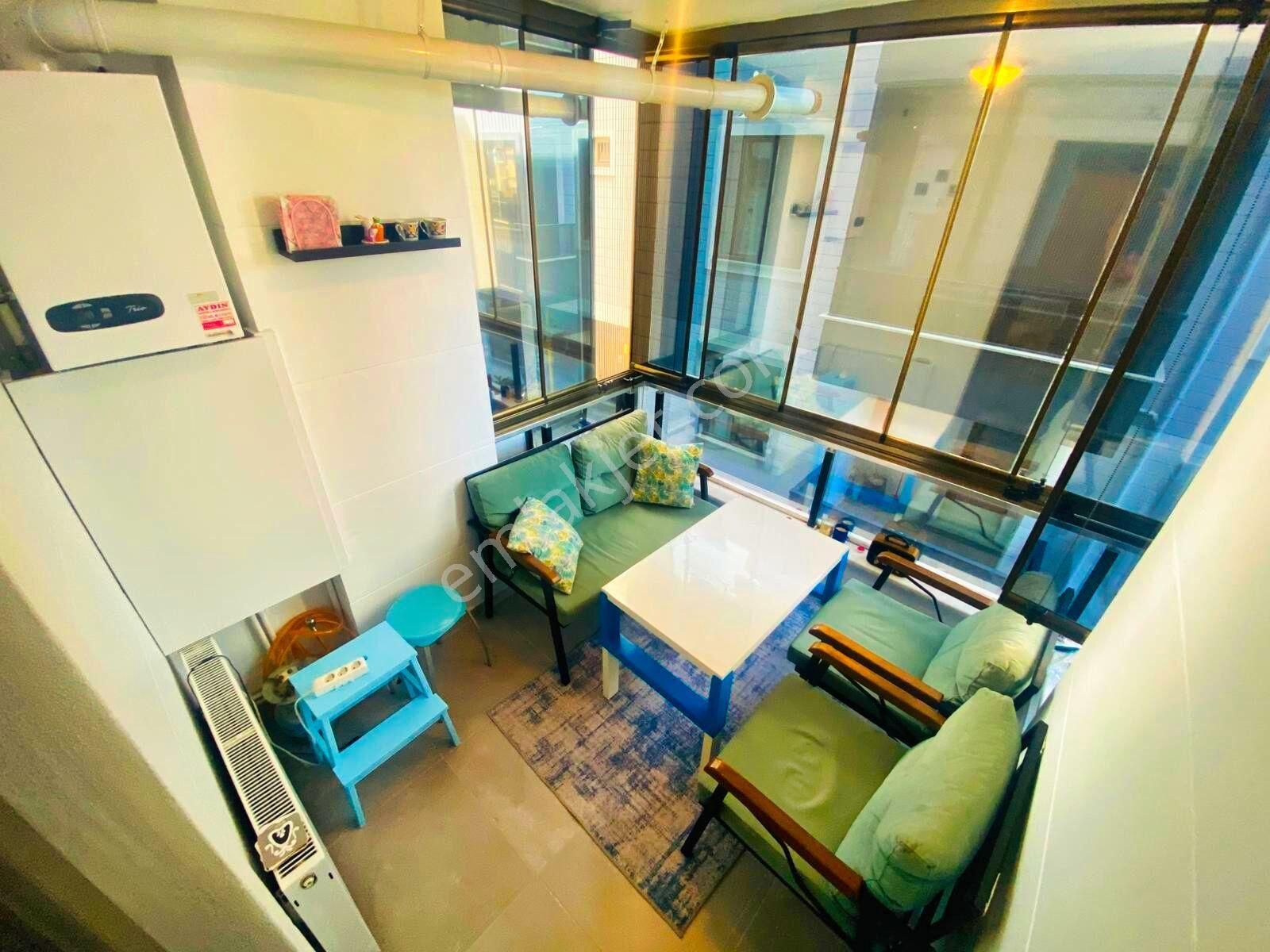 🔴🔴 Aktiften Altınkum'da Şahane Konumda Full Eşyalı Cam Balkonlu Doğalgazlı 1+1 Fırsat Daire - Görsel 21