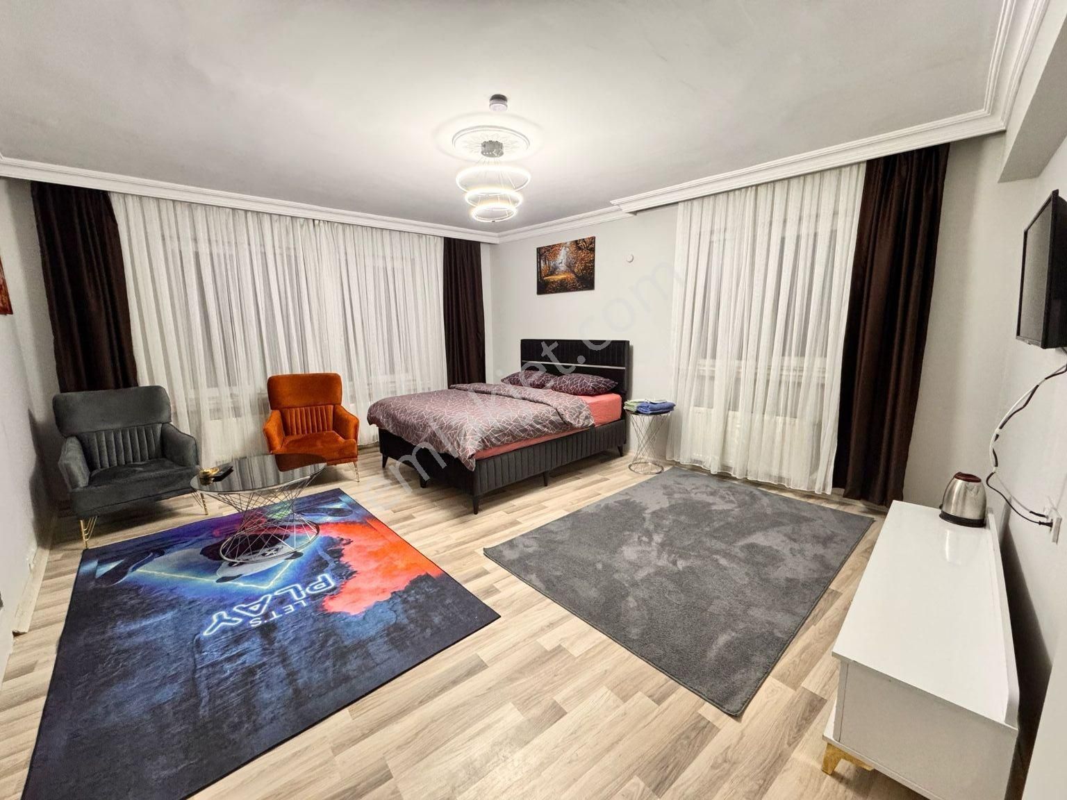 Keçiörende Günlük Kiralık Daireler Jakuzili Vip Sıfır Yapılı Hastanelere Yakın - Görsel 14