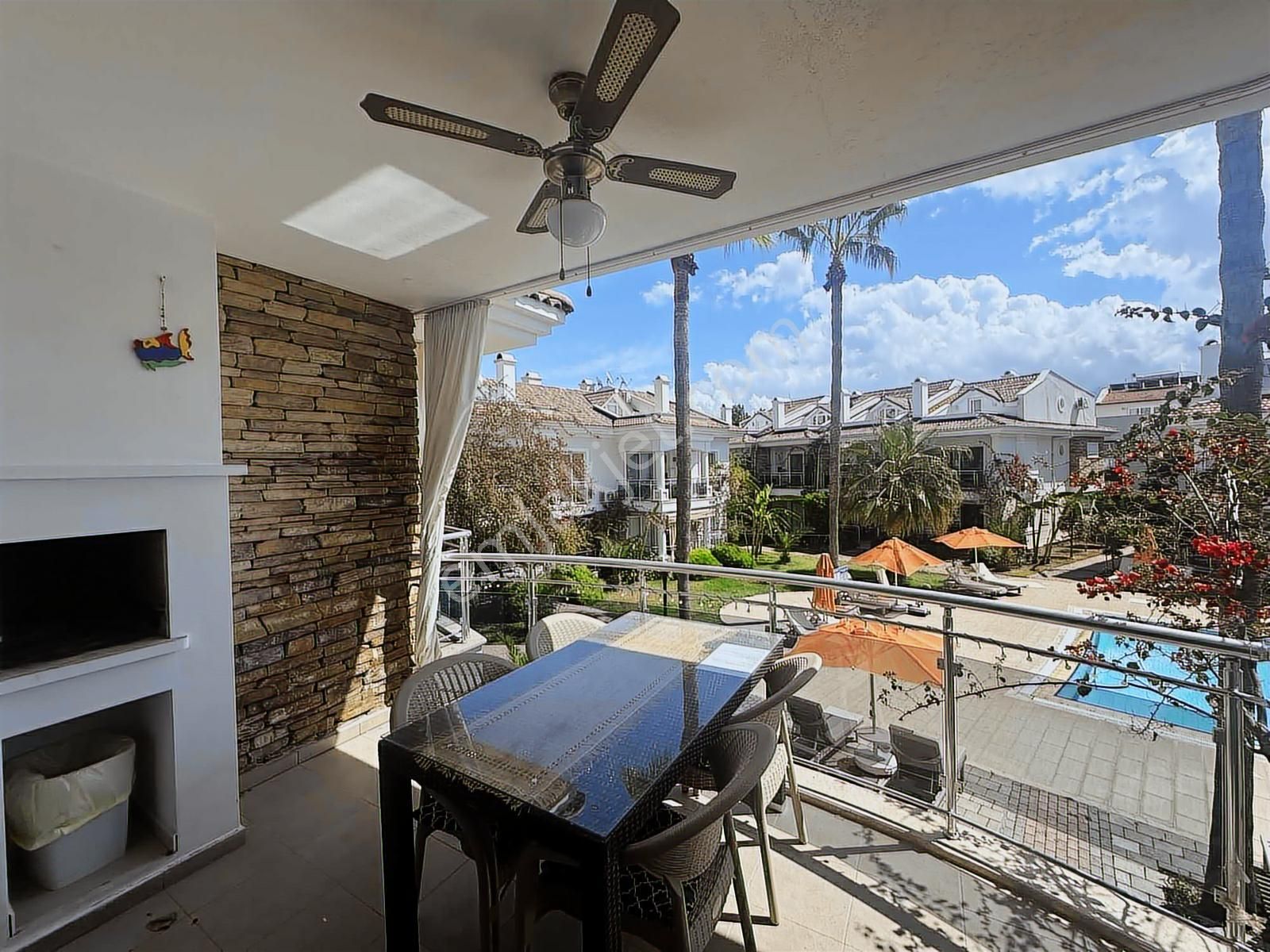 Çalış Plajına Yakın İlkon'dan Site İçi, Eşyalı Satılık Dubleks - Görsel 6