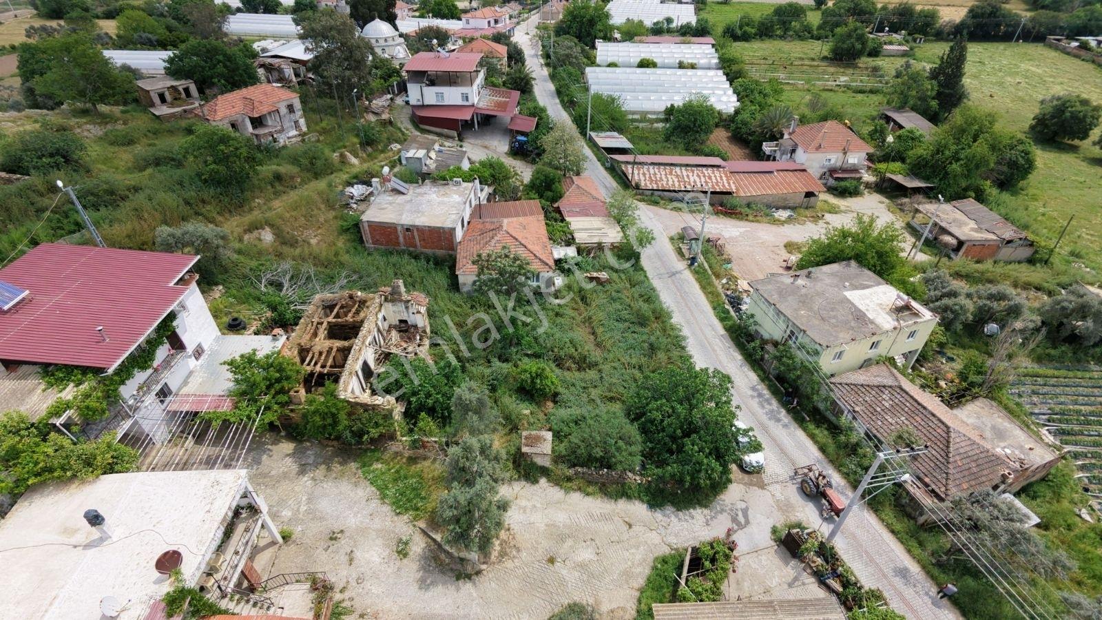 Milas Bahçeburun Köyü Satılık Kargir Ev Ve Avlusu 970 M² - Görsel 2