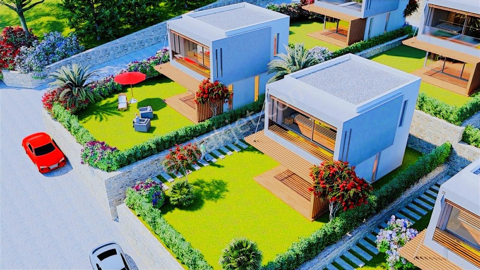 Bodrum Bağlada Satılık 2 + 1 Tam Müstakil Villa - Görsel 9