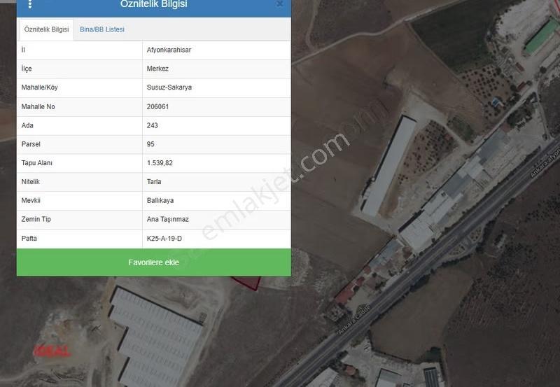 Afyonkarahisar'da Ağır Sanayi İmarlı Satılık 50.065 M2 Arazi - Görsel 15