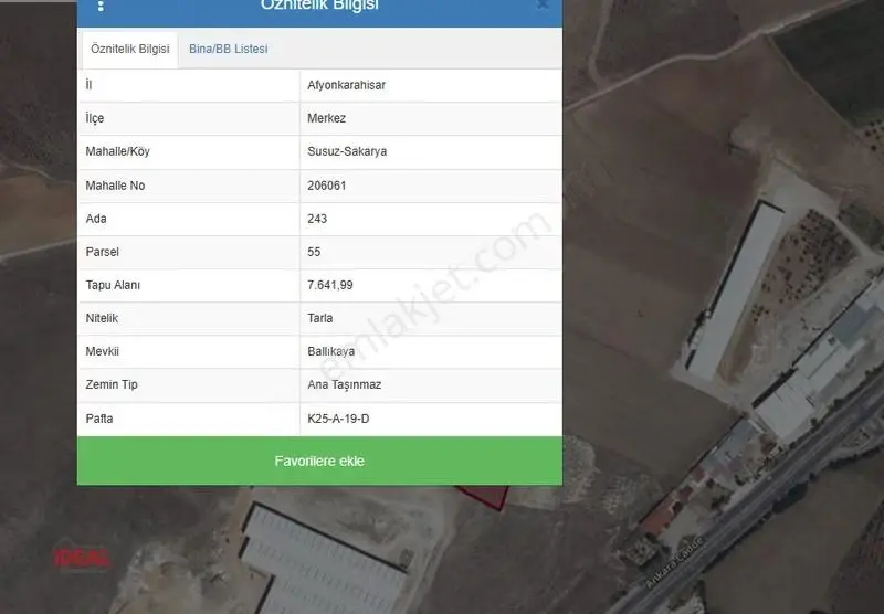 Afyonkarahisar'da Ağır Sanayi İmarlı Satılık 50.065 M2 Arazi - Görsel 9