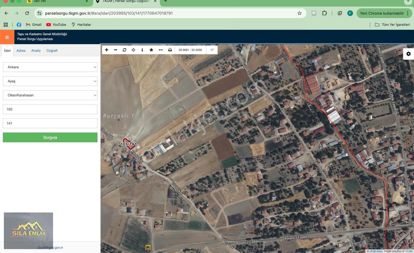 Ayaş Oltan'da 556 M2 Konut İmarlı Altyapısı Hazır Satılık Arsa! - Görsel 5