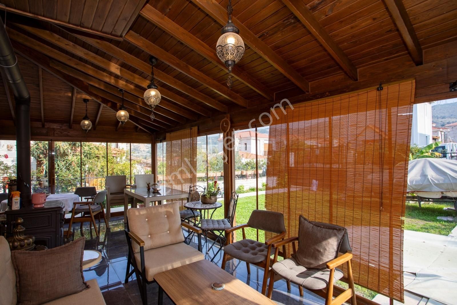 Eski Foça Atatürk Mah. Satılık 3+1 Tam Müstakil Havuzlu Villa - Görsel 21