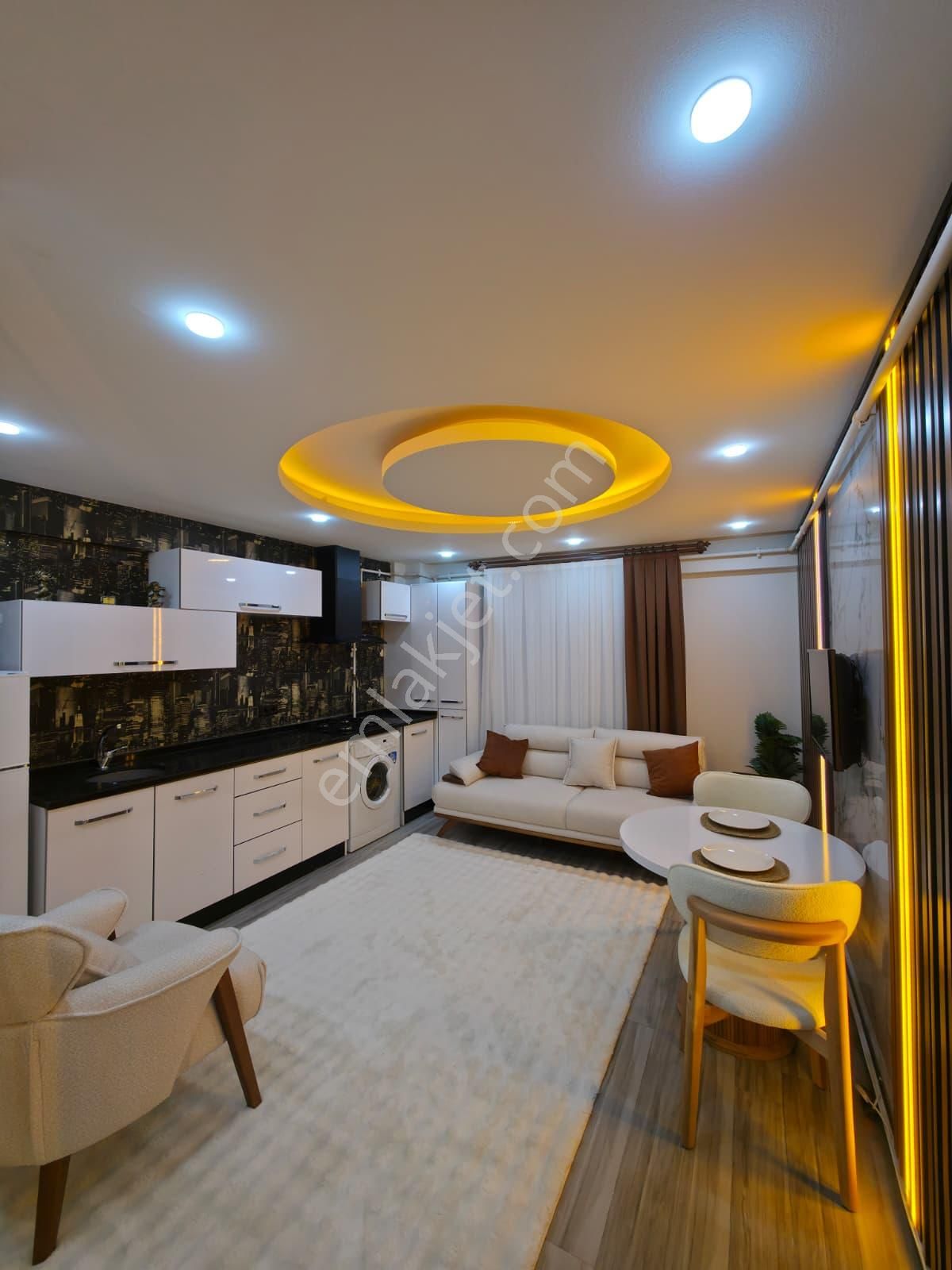 Lüx Eşyalı Geniş Kullanışlı Yatırımlık 1+1 Apart - Görsel 7