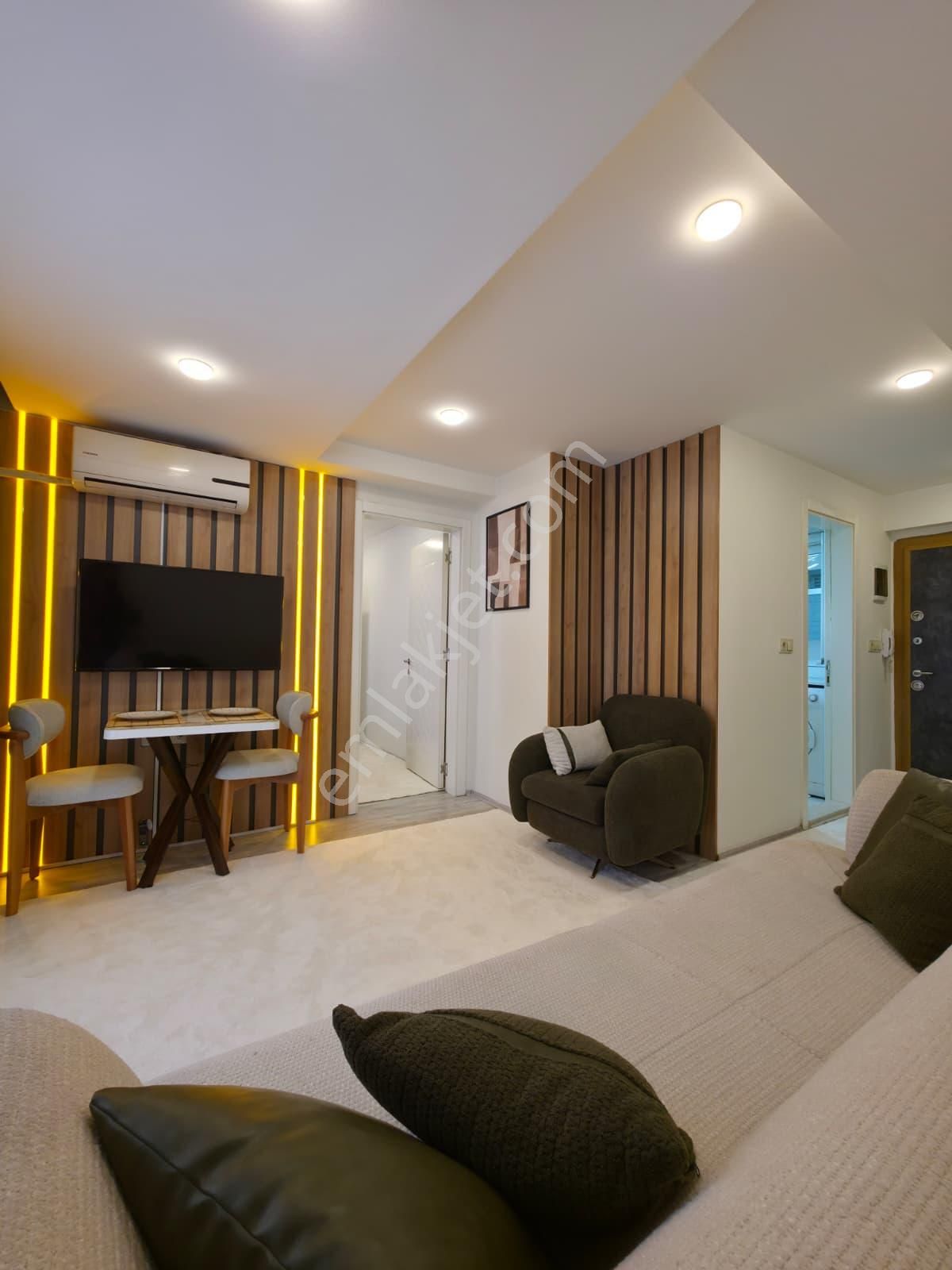 Arakat Asansörlü Lüx Full Eşyalı Yatırımlık 1+1 Satılık Apart - Görsel 9