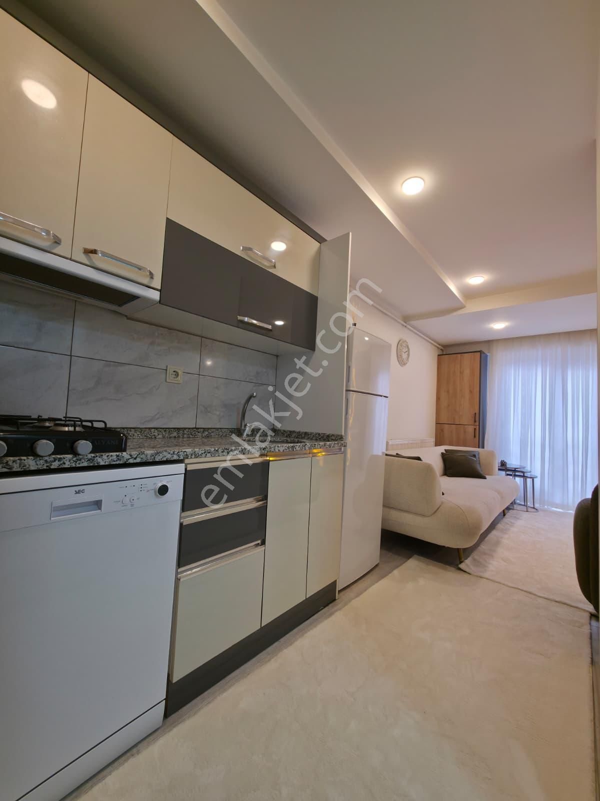 Arakat Asansörlü Lüx Full Eşyalı Yatırımlık 1+1 Satılık Apart - Görsel 7