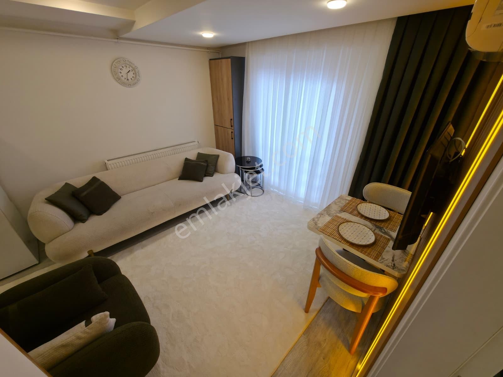 Arakat Asansörlü Lüx Full Eşyalı Yatırımlık 1+1 Satılık Apart - Görsel 15