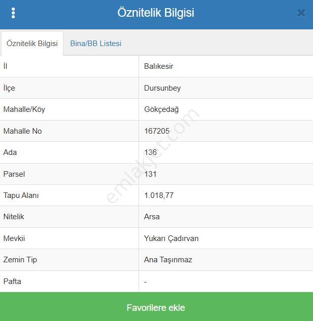 Balıkesir Dursunbey Gökçedağ Köyünde 1.018 M² Arsa Satılıktır - Görsel 9