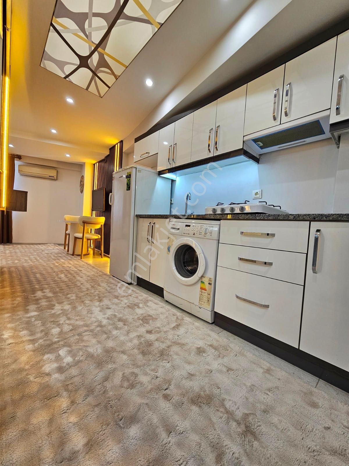 Arakat Asansörlü Lüx Full Eşyalı Yatırımlık 1+1 Apart - Görsel 5