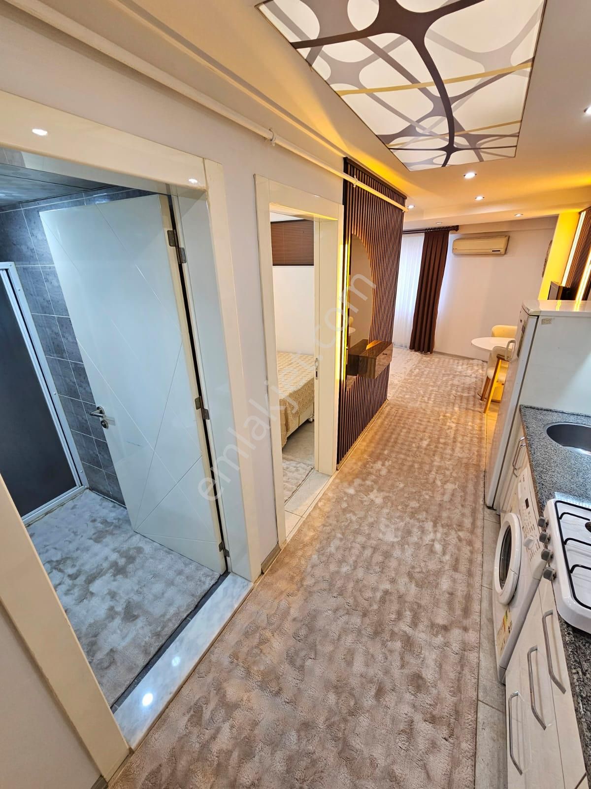 Arakat Asansörlü Lüx Full Eşyalı Yatırımlık 1+1 Apart - Görsel 2