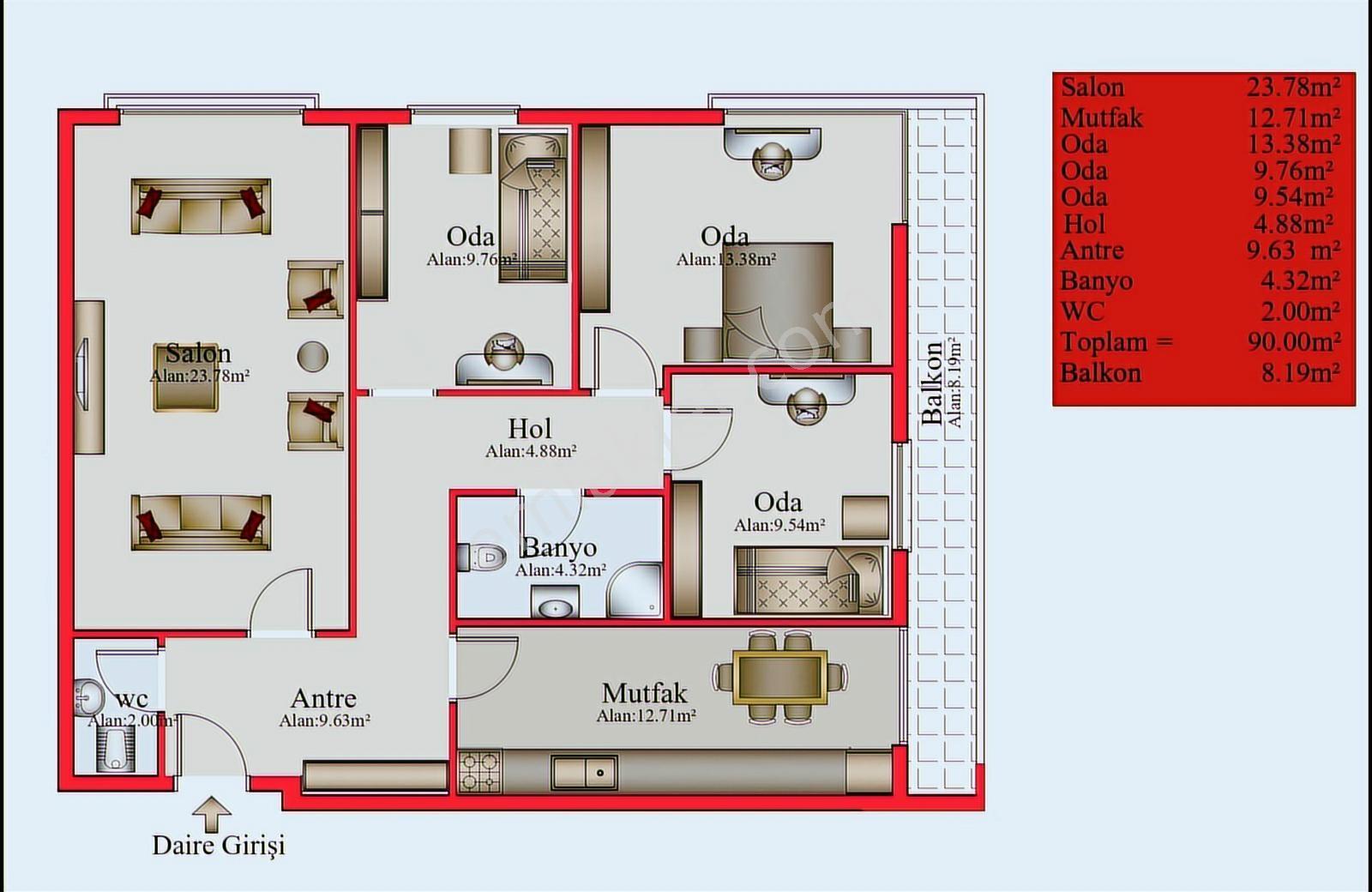 Ayrancı Yeşilyurt Sok. 3+1 Sıfır Projede Satılık Fırsatı - Görsel 11