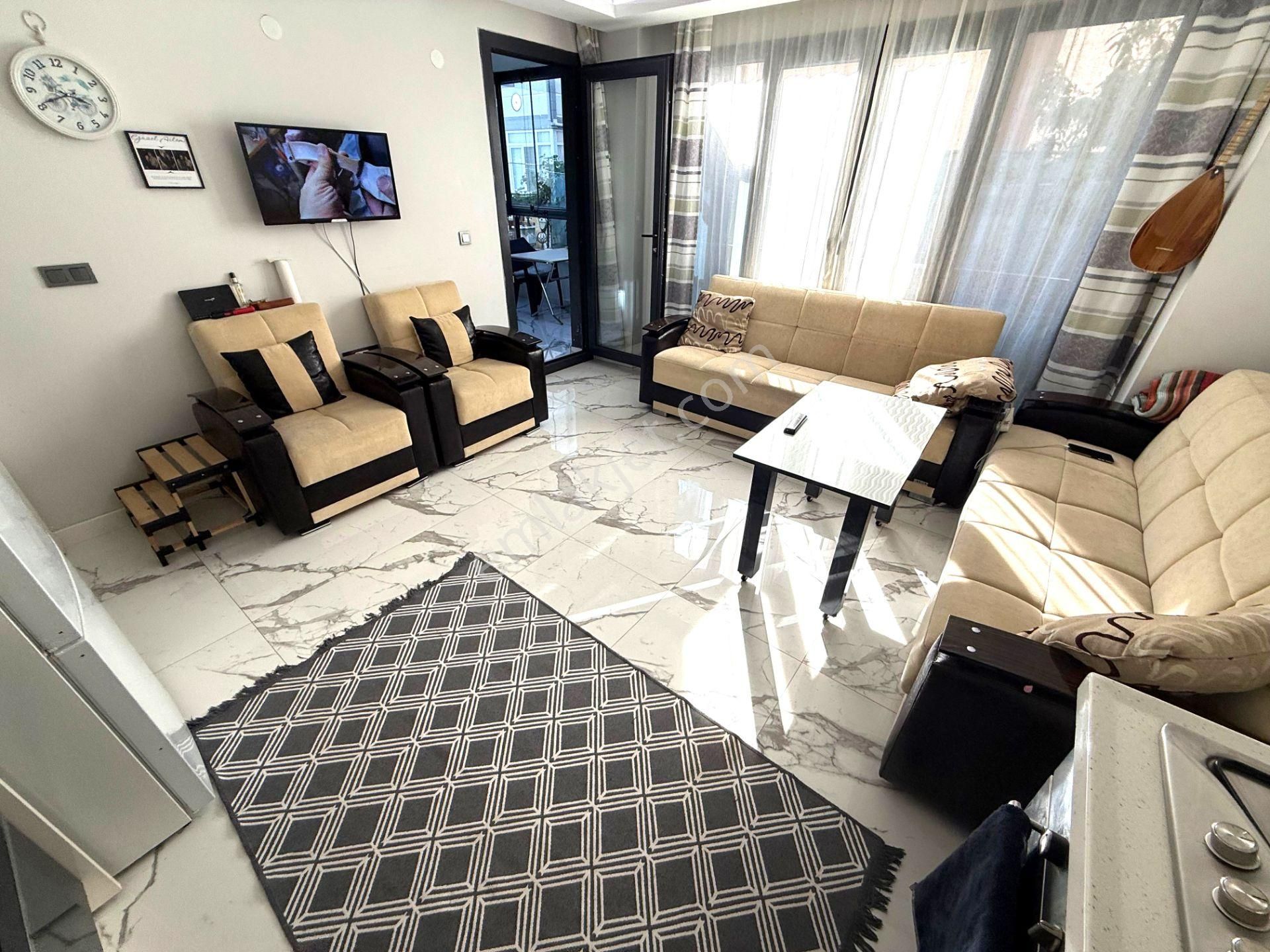 𝄞melodi'den Akçay Merkez'de Kendisine Ait Bahçeli Cam Balkonlu 1+1 Ultralux Daire - Görsel 6