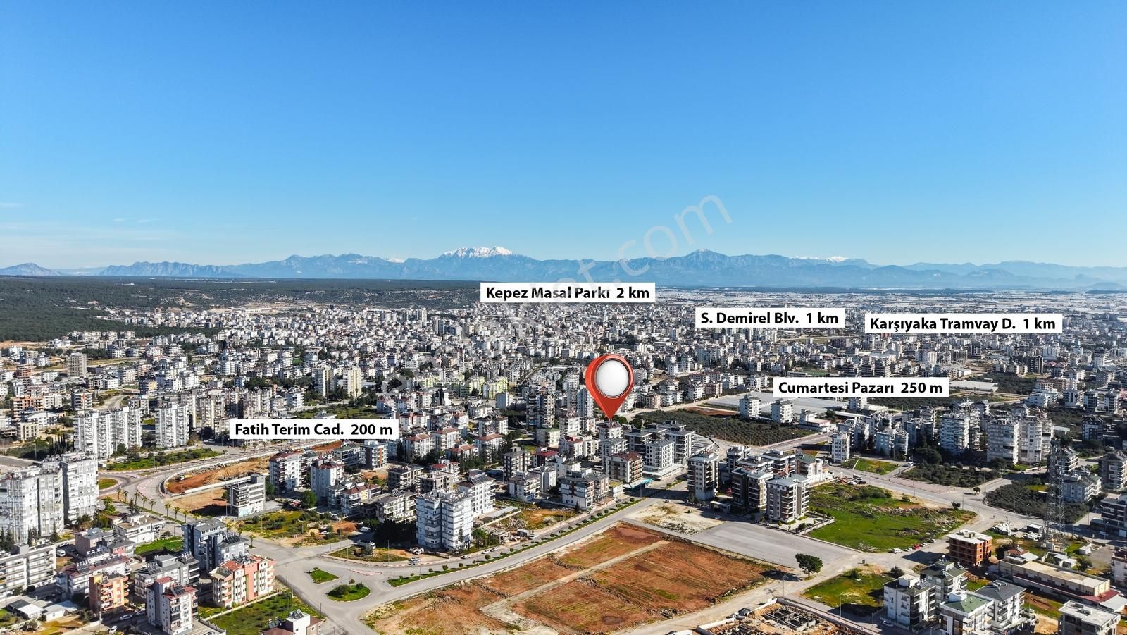 Antalya Kepez Varsak Aydogmuş Mah Havuzlu 2+1 Site Satılık Daire - Görsel 7
