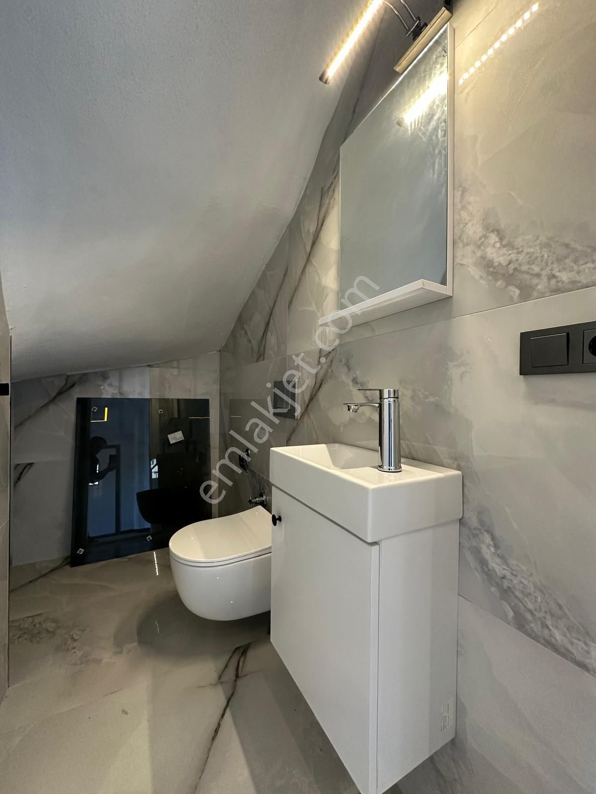 Didim Hisar Mah. 3+1 Açık Mutfaklı Havuzlu Ve Bahçeli Teraslı Trıplex Villalarımız Satılıktır - Görsel 13