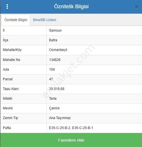 Kr Unıty'den Samsun Bafra'da Fırsat Arazi 275 Dönüm - Görsel 3
