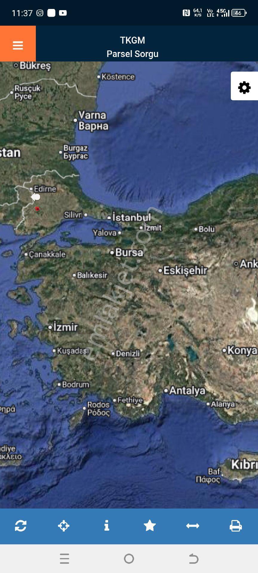 My Ekipdenedirne Uzunköprü Kırkkavakdaasfalt Cepheli Arazi - Görsel 15