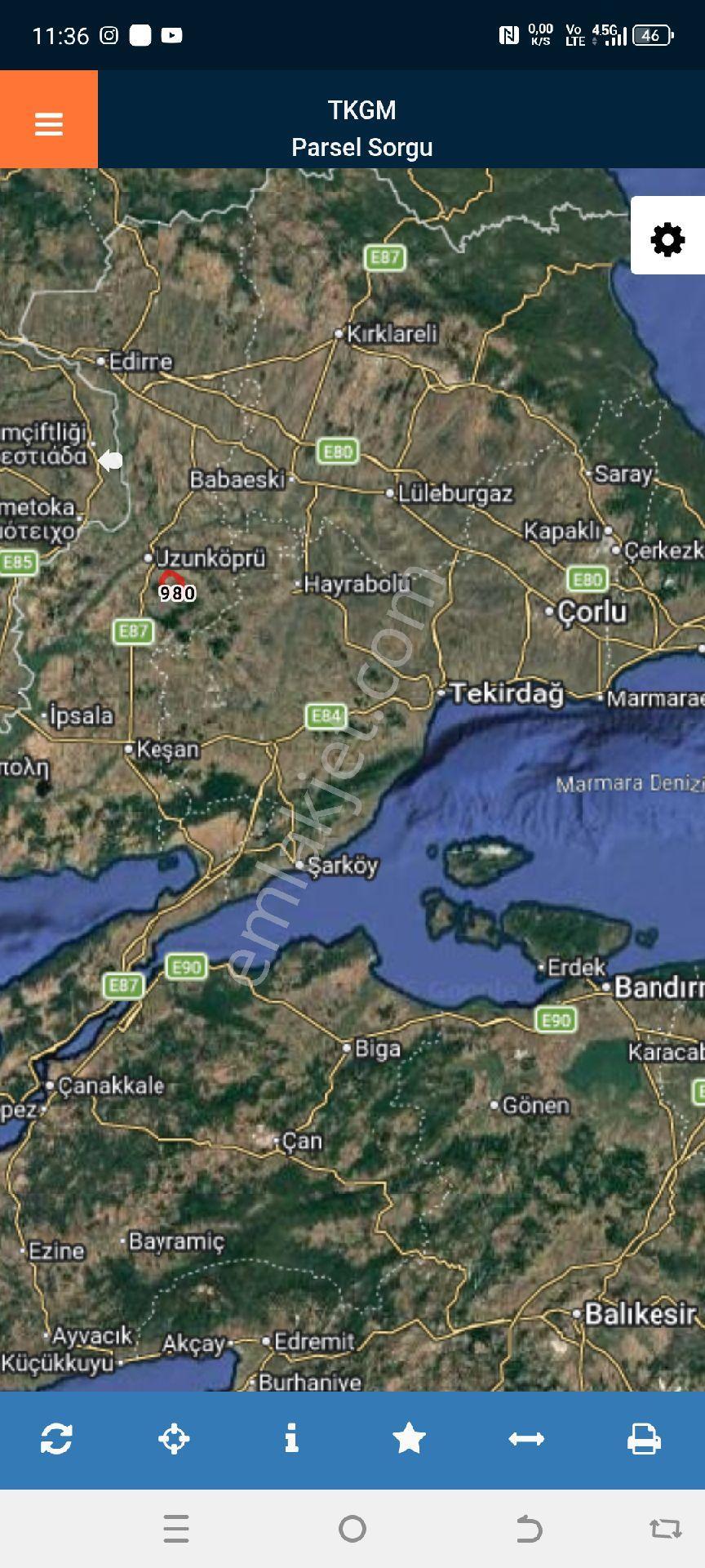 My Ekipdenedirne Uzunköprü Kırkkavakdaasfalt Cepheli Arazi - Görsel 13