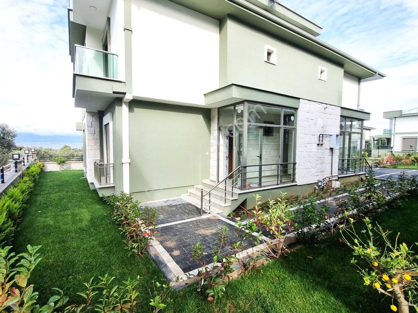 💥burhaniye Pelitköy'de💥denize Sıfır Nezih Site İçi Deniz Manzaralı Sıfır 5+1 Lüks Satılık Villalar - Görsel 2