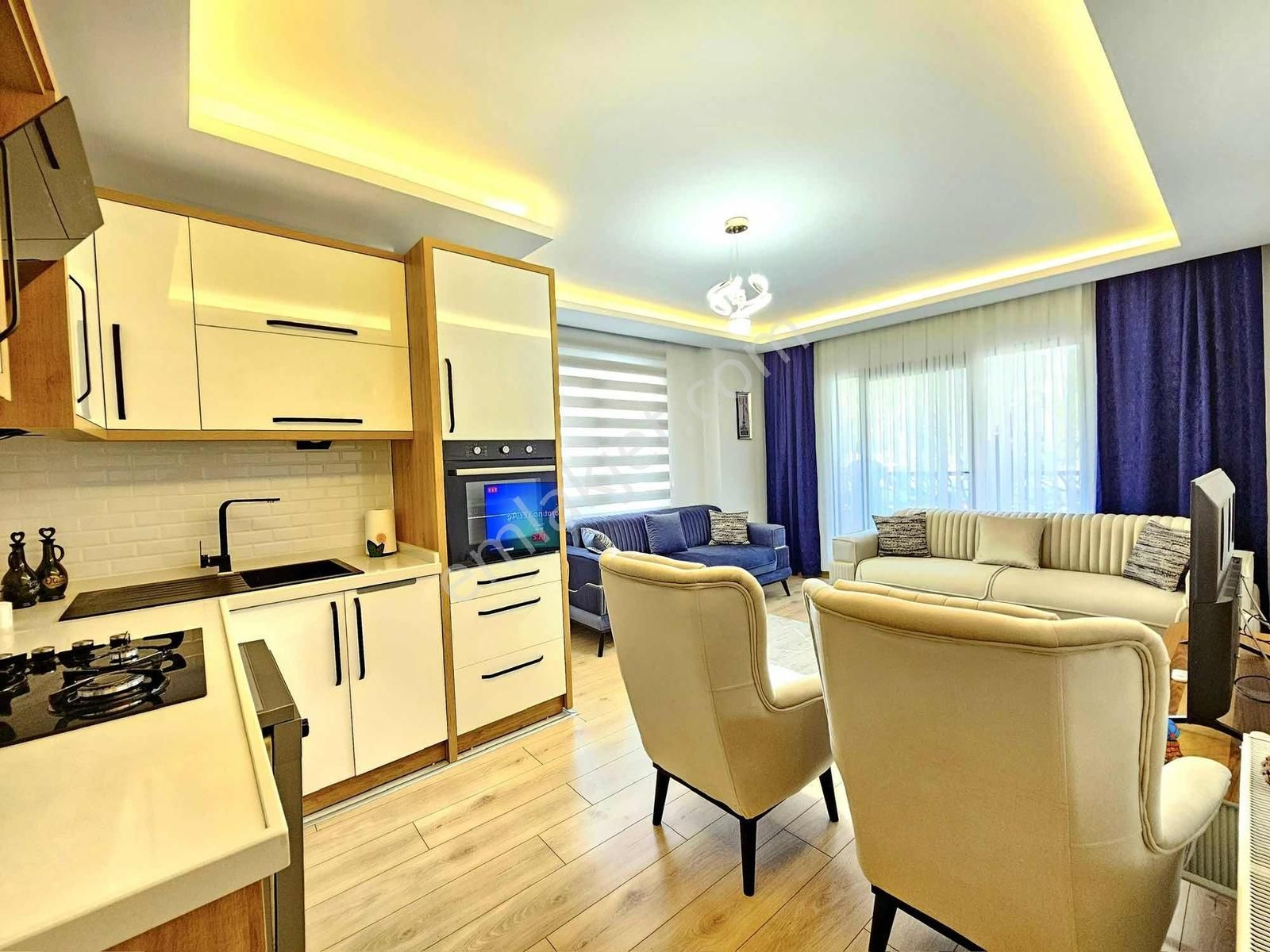 Gürsoy'dan Altınkumda Doğalgazlı Ön Cephe Full Eşyalı 1+1 - Görsel 15