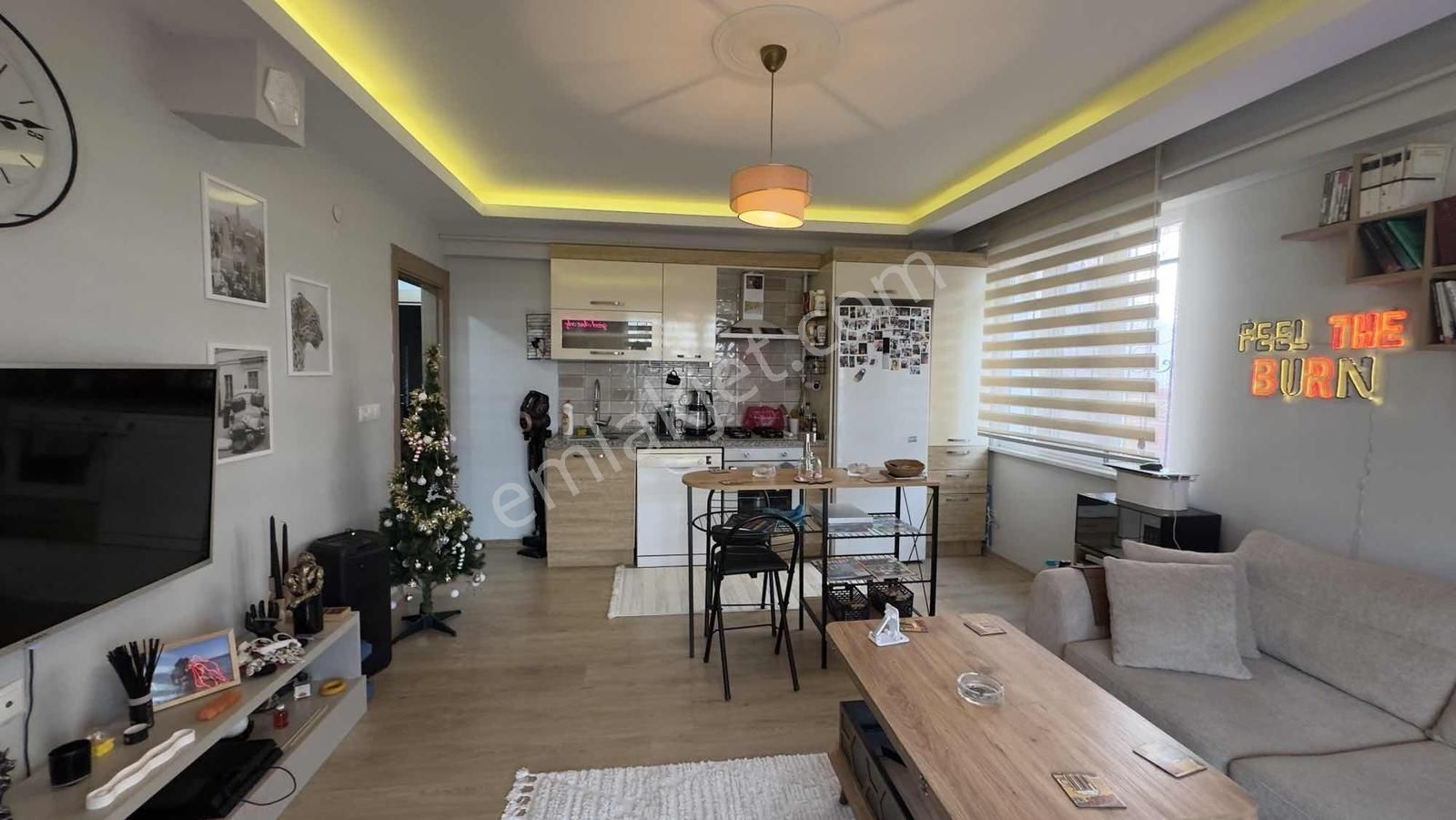//revos// Kervancı Bölgesinde İçi Yapılı Ful Eşyalı 2+1 Daire - Görsel 17