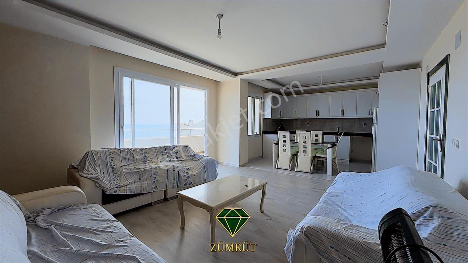 Zümrüt'ten Mezitli'de Full Deniz Manzralı 3+1 Site Satılık Daire - Görsel 17