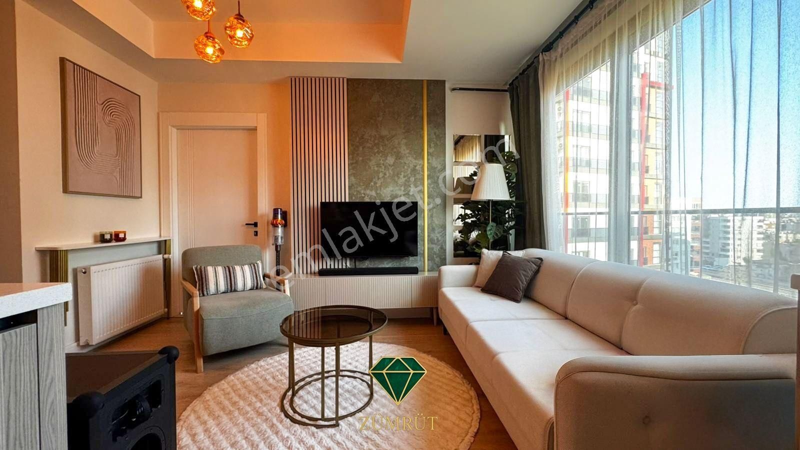 Zümrüt'ten Çiftlikköy'de Ful Eşyalı Lüks 2+1 Satılık Sıfır Daire