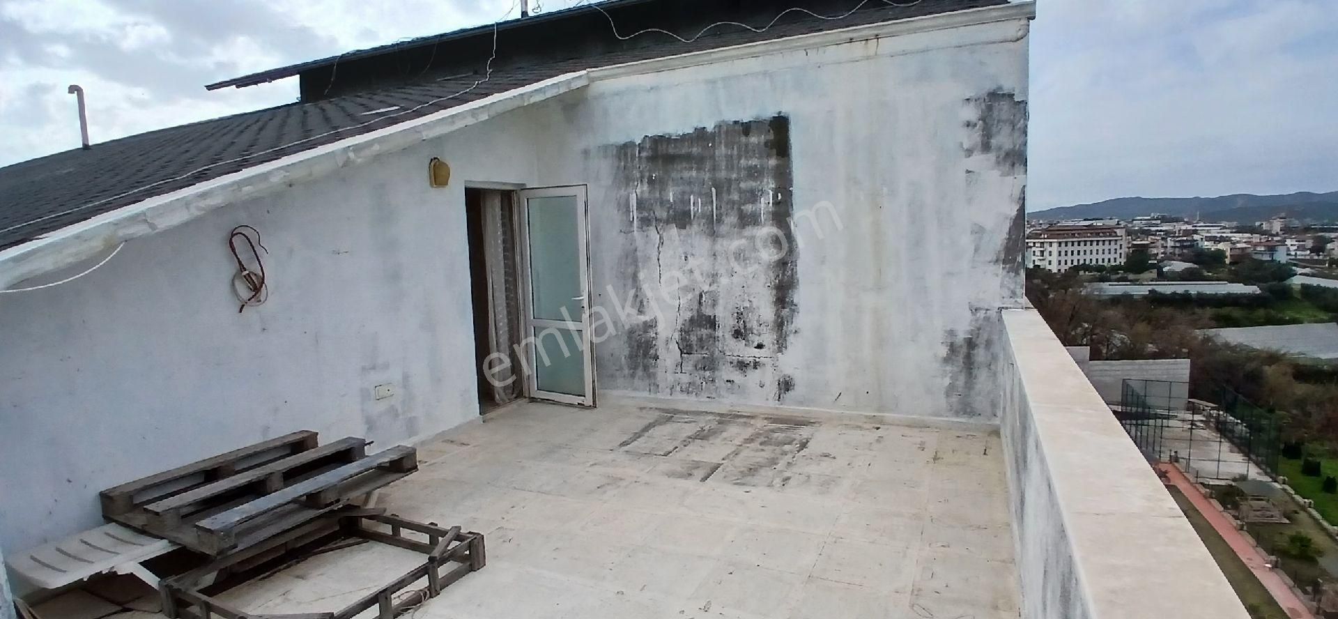 Deniz Ve Dağ Manzaralı Teraslı Havuzlu Kiralık Daire - Görsel 17