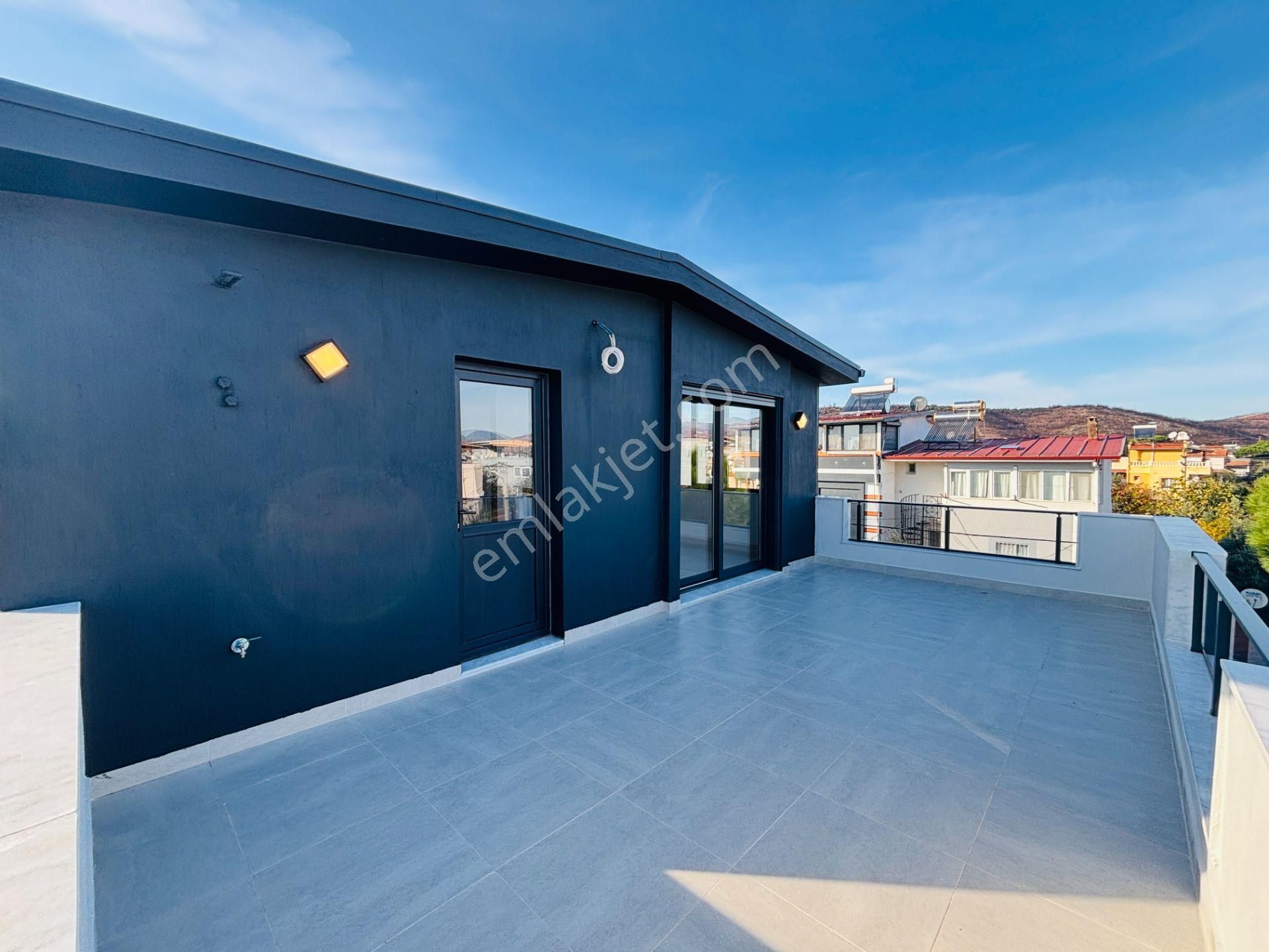 İzmir Seferihisar Doğanbey'de 210m2 Bağımsız Lüks Bahçeli Satılık 3+1 Villa - Görsel 34