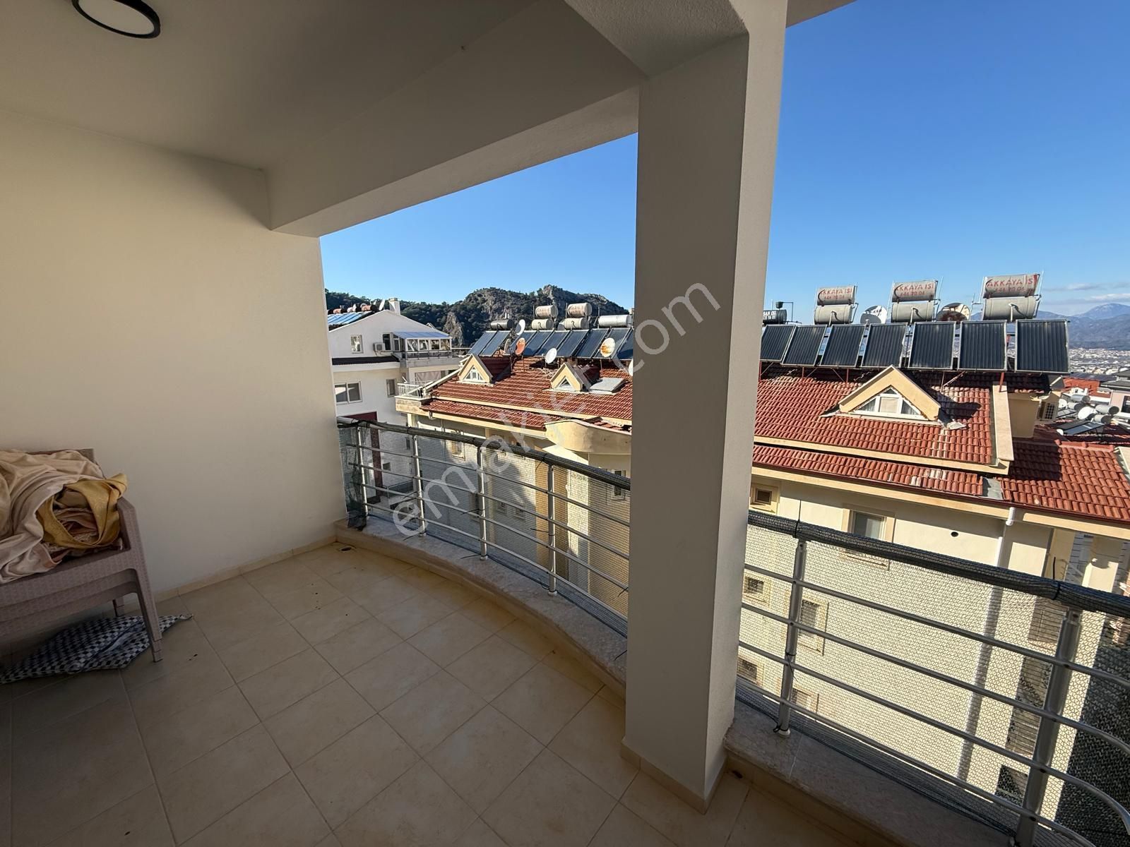 Fethiye Taşyakada Manzaralı 3+1 Satılık Çatı Dubleks - Görsel 18