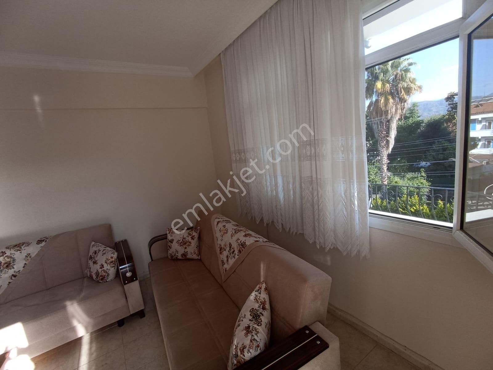 Fethiye Çalış Plaja 50 Mt Mesafede Eşyalı Daire Uzun Dönem 1+1 - Görsel 19