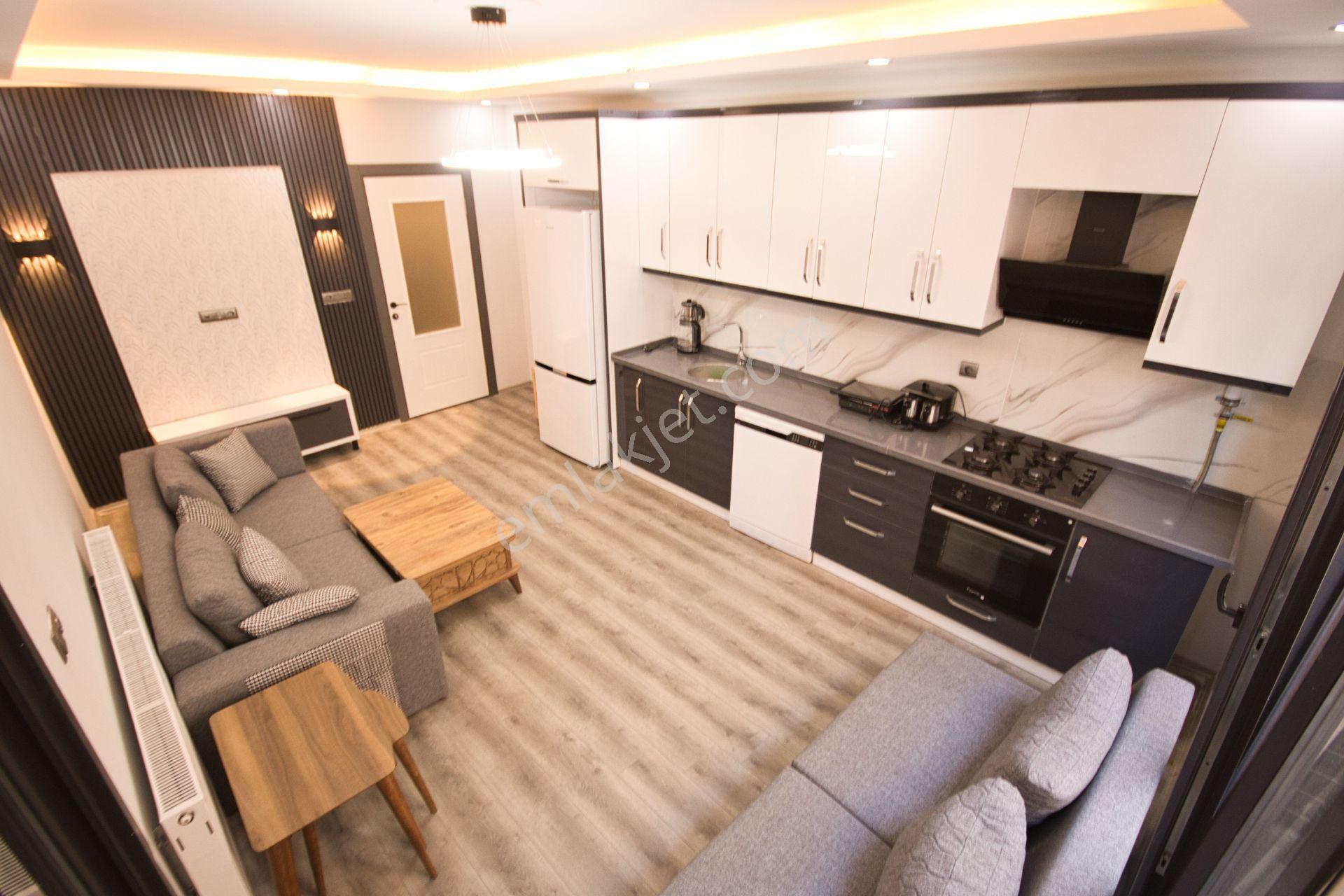 🔴🔴aktif'ten Akçay'da Satılık Şık Tasarımlı Devasa Genişlikte Arakat 1+1 Daire - Görsel 2