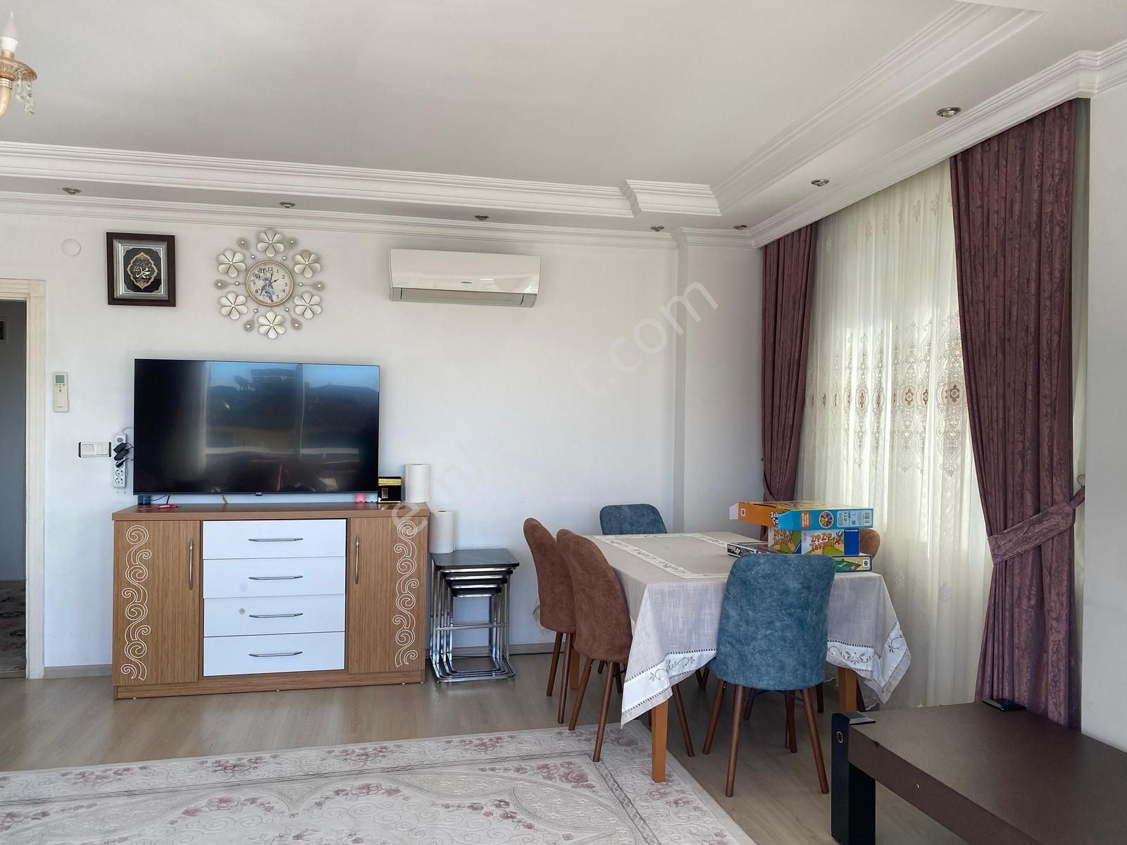 Alanya Merkezinde Satılık 2+1 Ayrı Mutfaklı Geniş Daire - Görsel 8