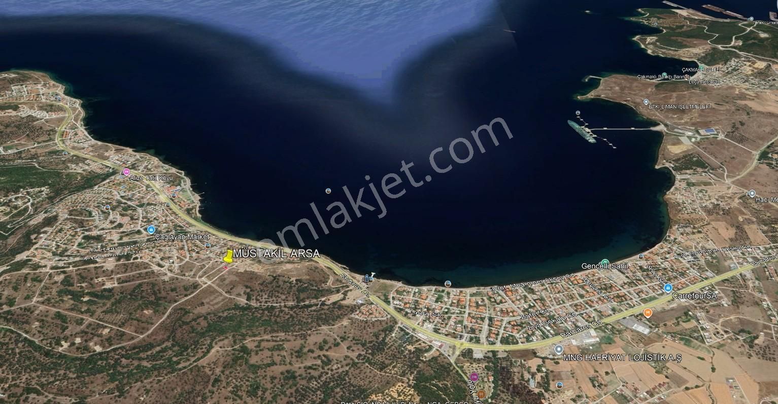 Foça' Da Sahile 200 Metre Müstakil Arsa - Görsel 8