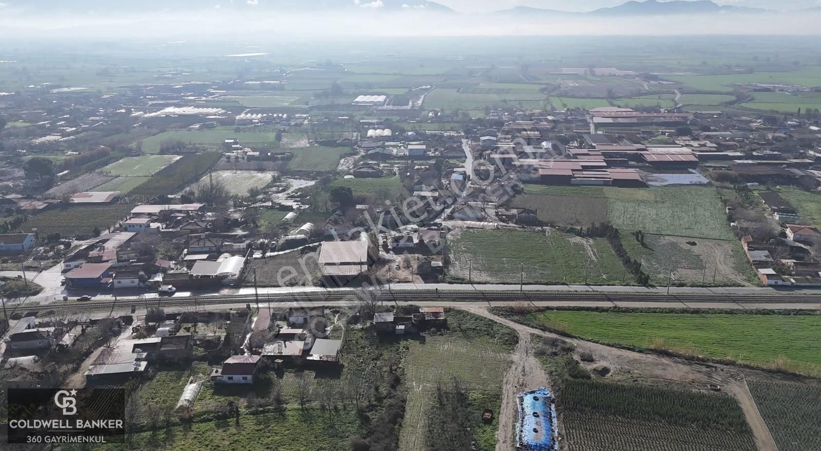 Bayındır Furunlu Köy'ünde Yola Cepheli Kargir Evli 977 M2 Tarla - Görsel 12