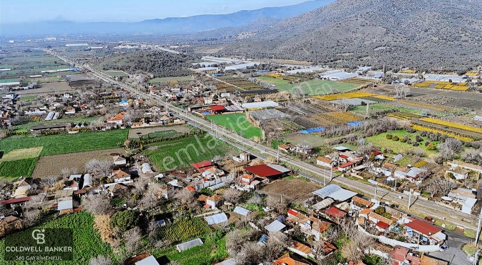 Bayındır Furunlu Köy'ünde Yola Cepheli Kargir Evli 977 M2 Tarla - Görsel 5